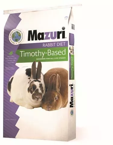 Mazuri, Timothy-Based Rabbit Diet, 25 lbs.