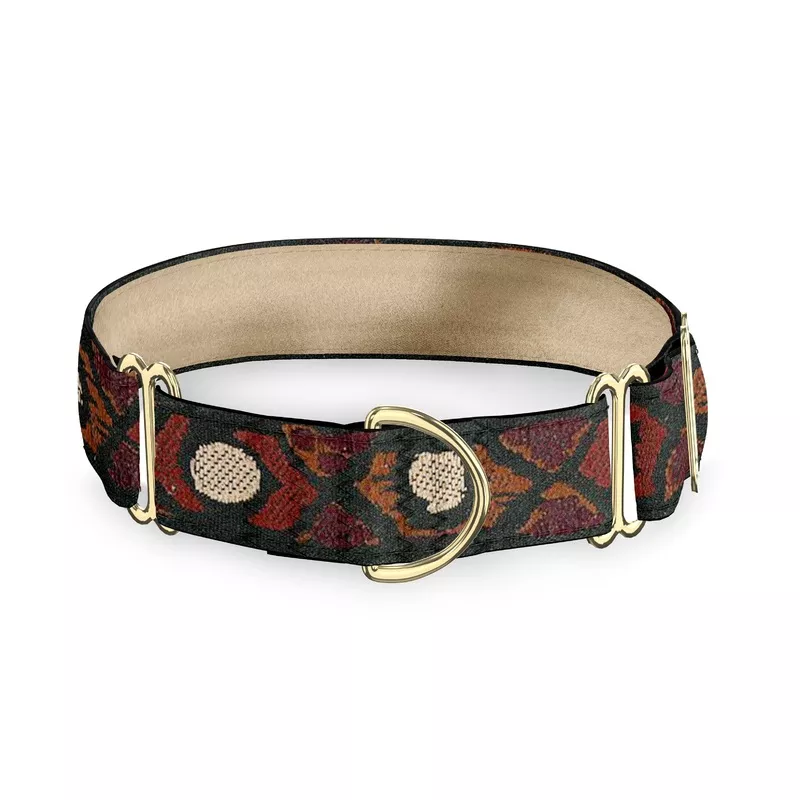 Men’s Tie Garnet Dog Collar
