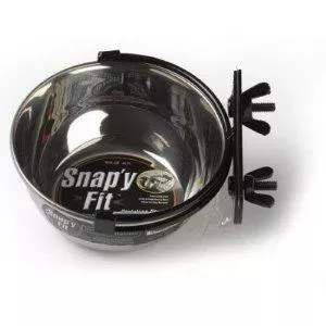 MidWest, Snap’y Fit Dog Bowl, 1 Qt