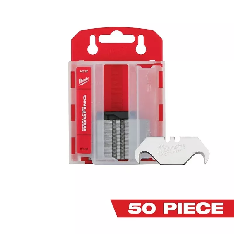 Milwaukee Tools 50 PC Hook Utility Blades 48-22-1952