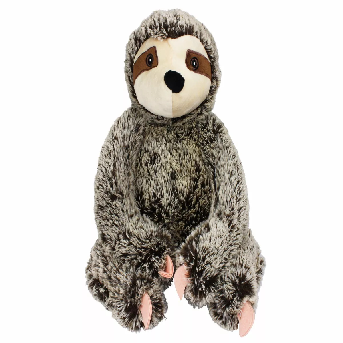 Multipet Jumbo Sitting Sloth Dog Toy - 14"