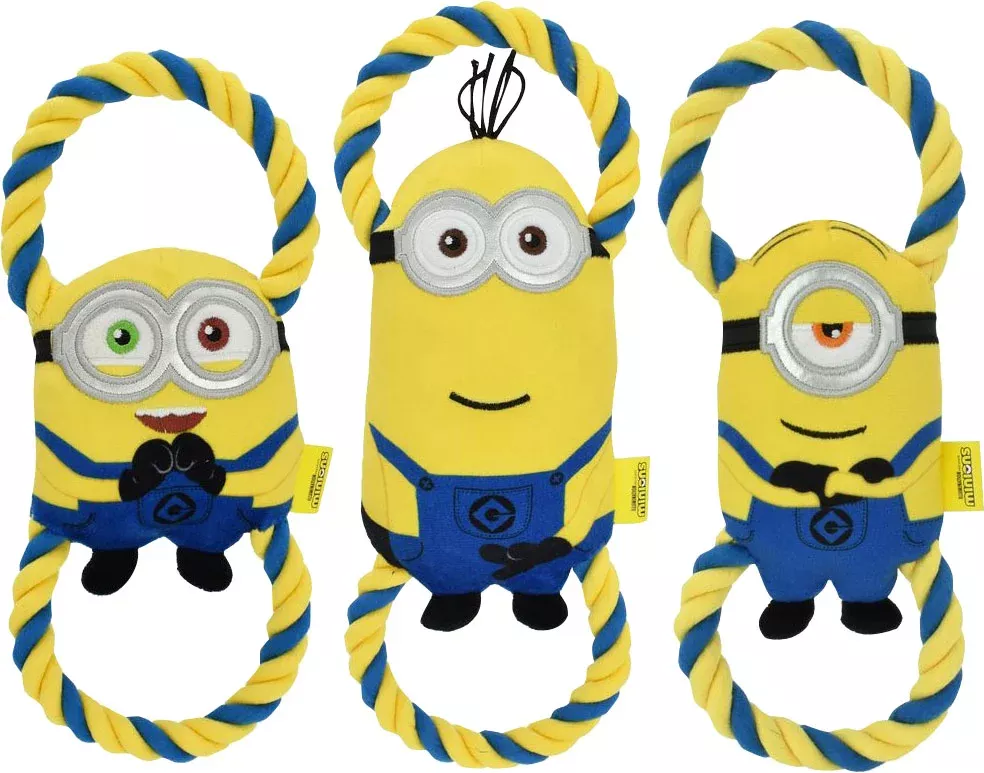 Multipet MinionDoubleRope Tug Toy