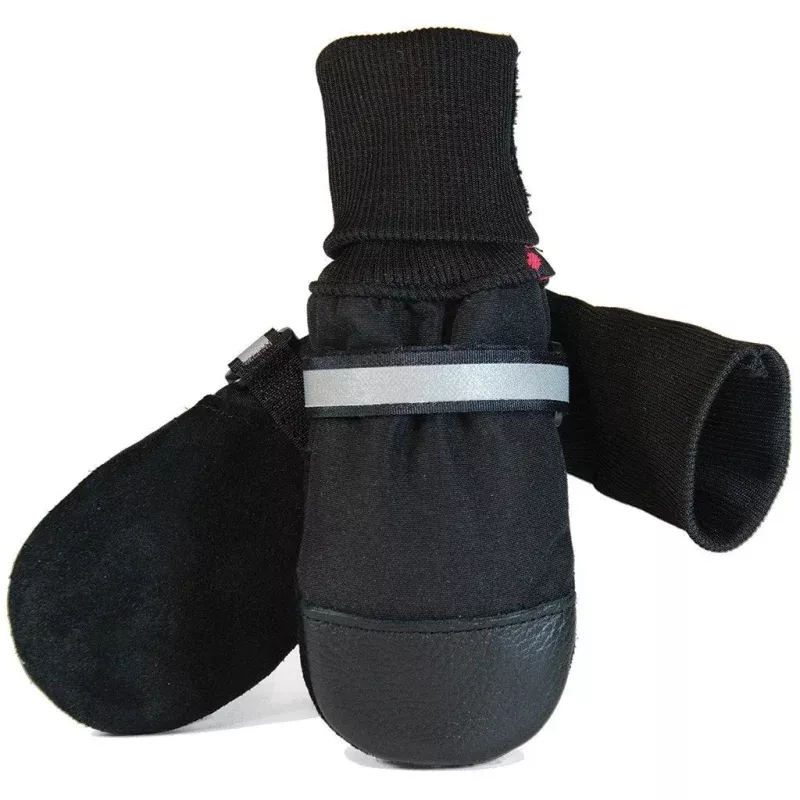 MUTTLUKS Fleece Lined Boot Itty Bitty BLACK