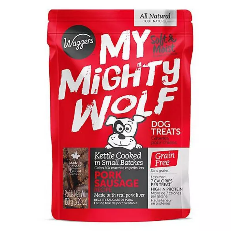 MY MIGHTY WOLF GRAIN FREE PORK 454G