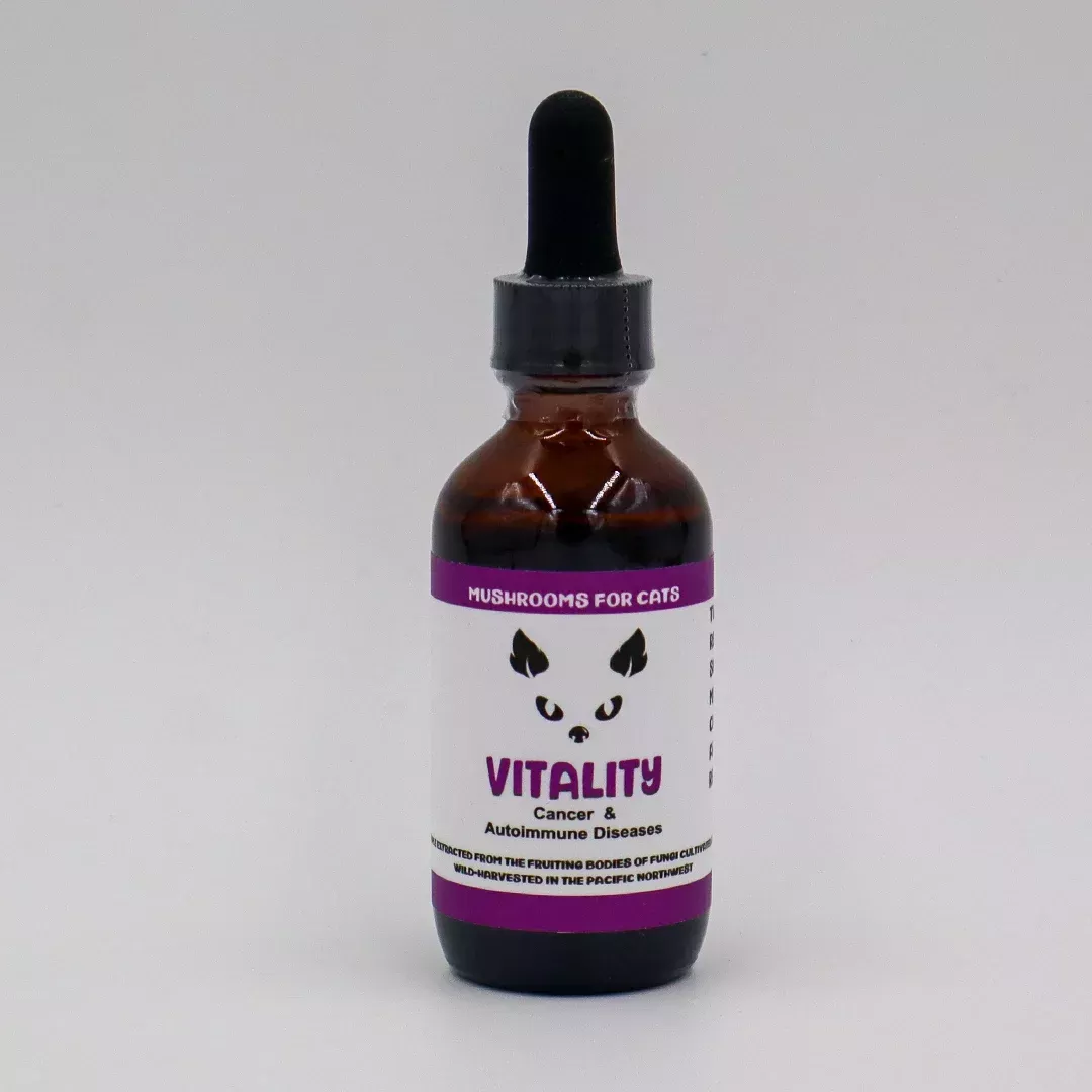MycoCat | Vitality – Mushroom Extract & Adaptogen Tincture