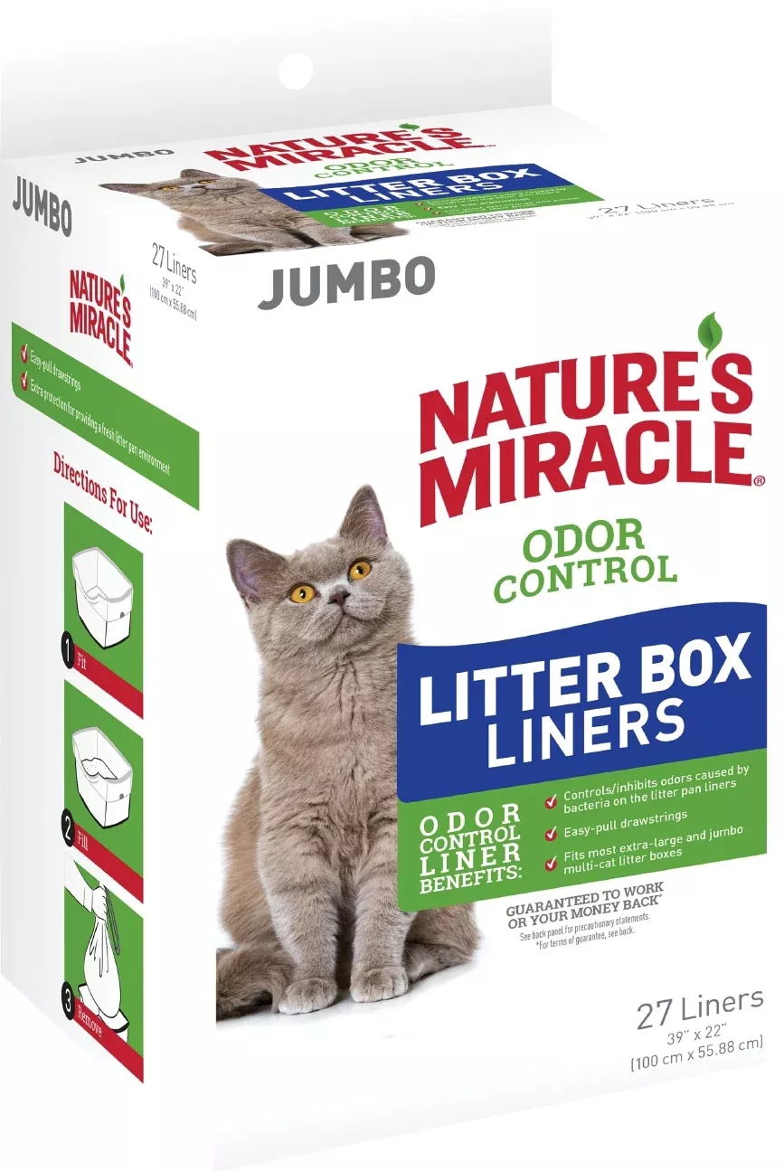 Nature'S Miracle Odor Control Litter Box Liners