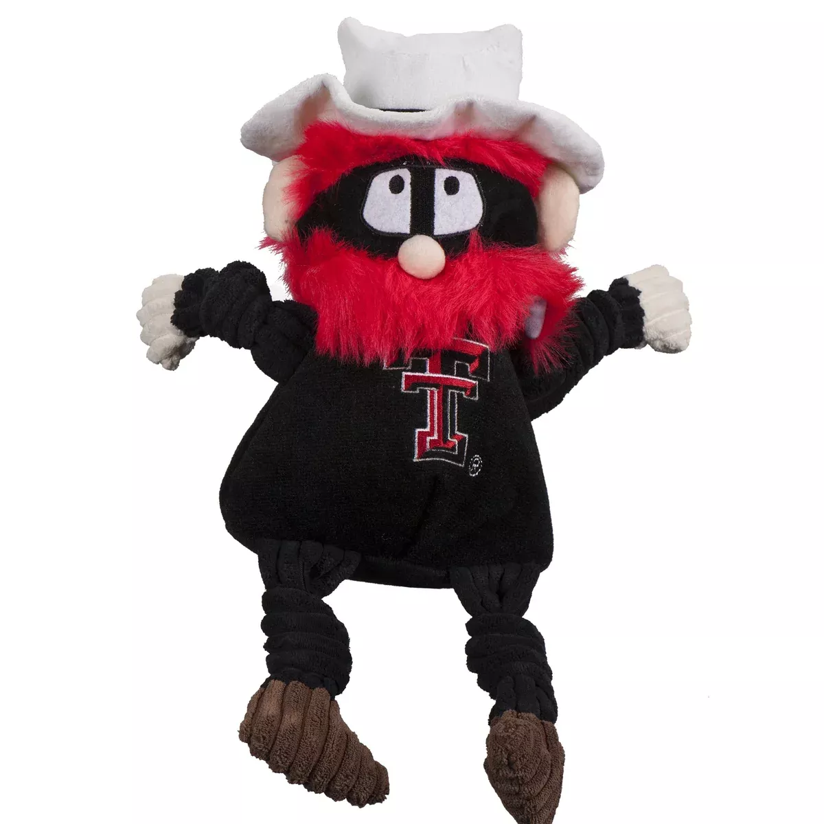 NCAA Texas Tech University, Raider Red Knottie Plush Dog Toy