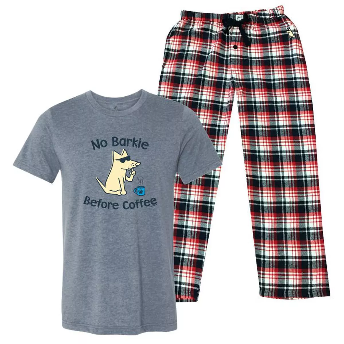 No Barkie Before Coffee – Pajama Set