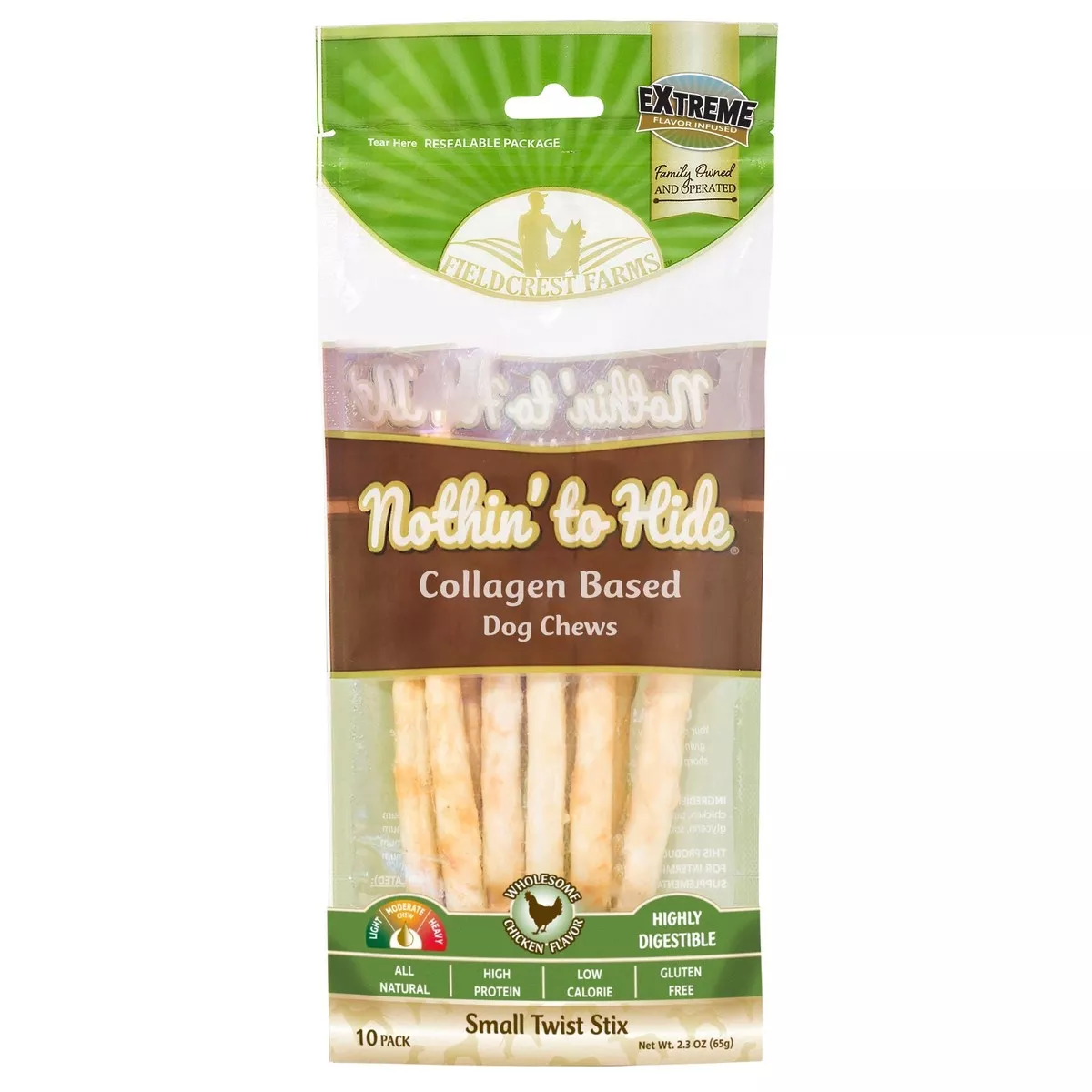 Nothing to hide chicken Twist Stick 10pk