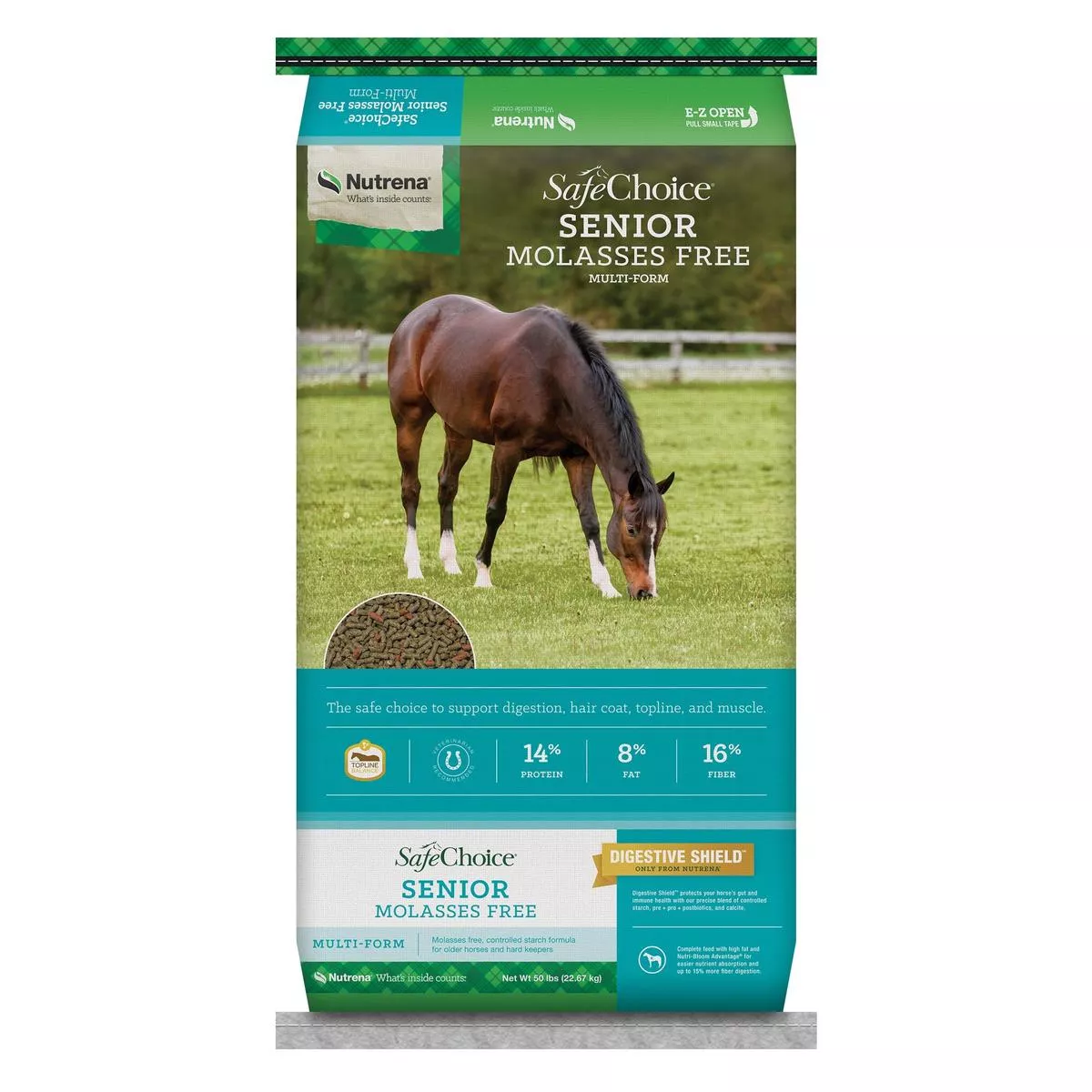 Nutrena SafeChoice Senior Molasses Free