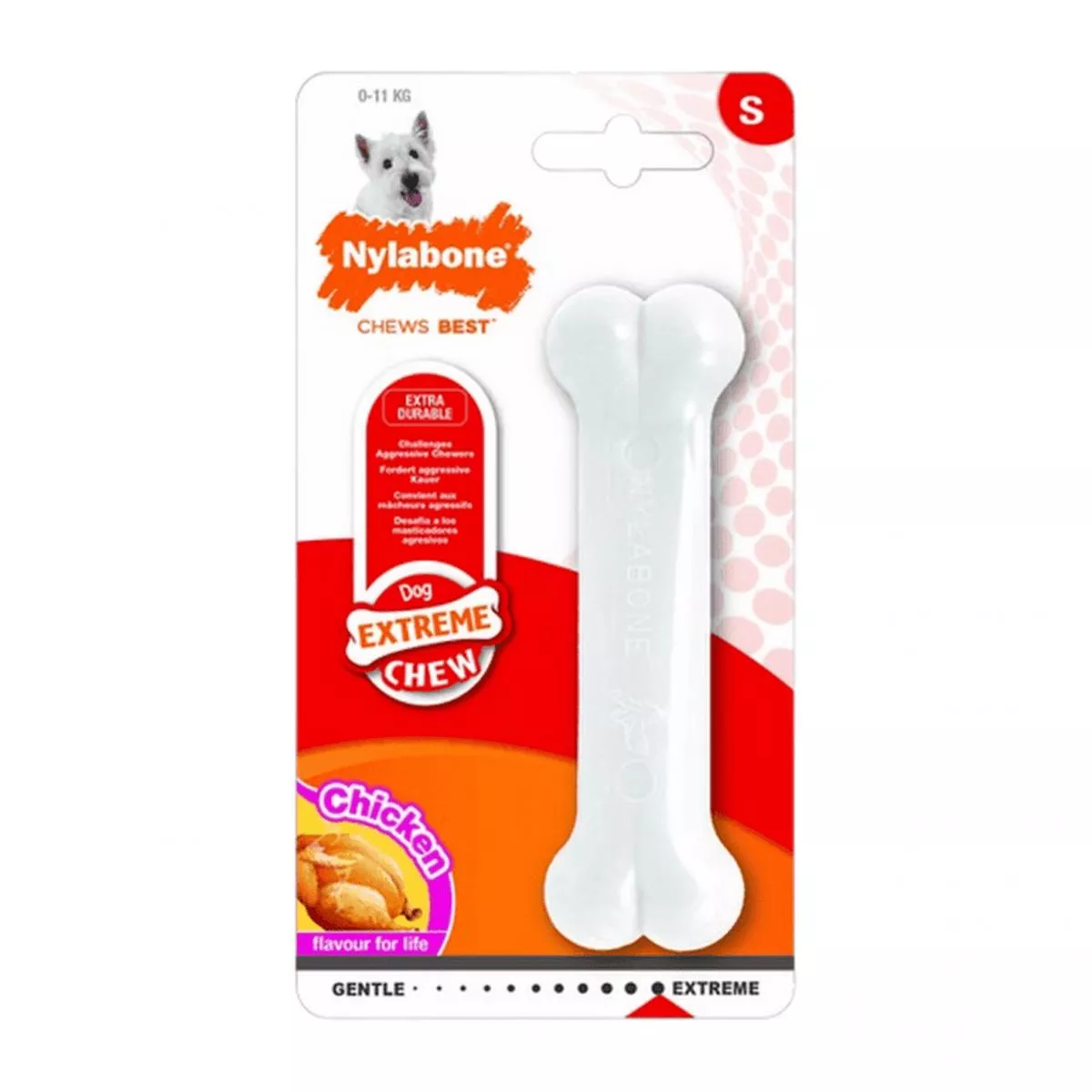 Nylabone Chicken Extreme Bone – Large