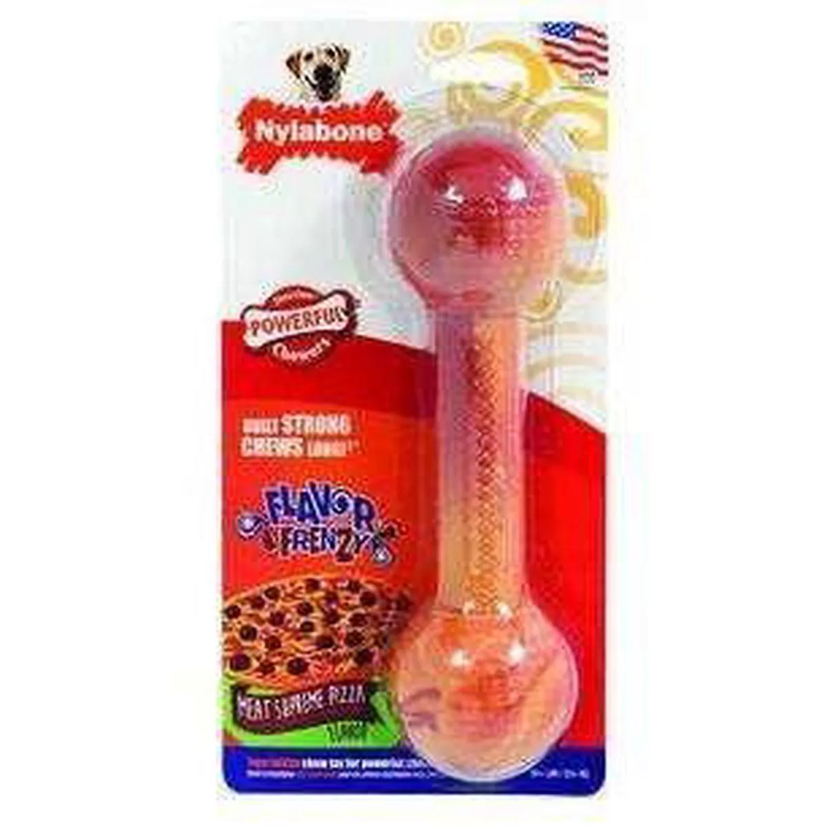 Nylabone Dura Chew Bone Meat Lovers Pizza