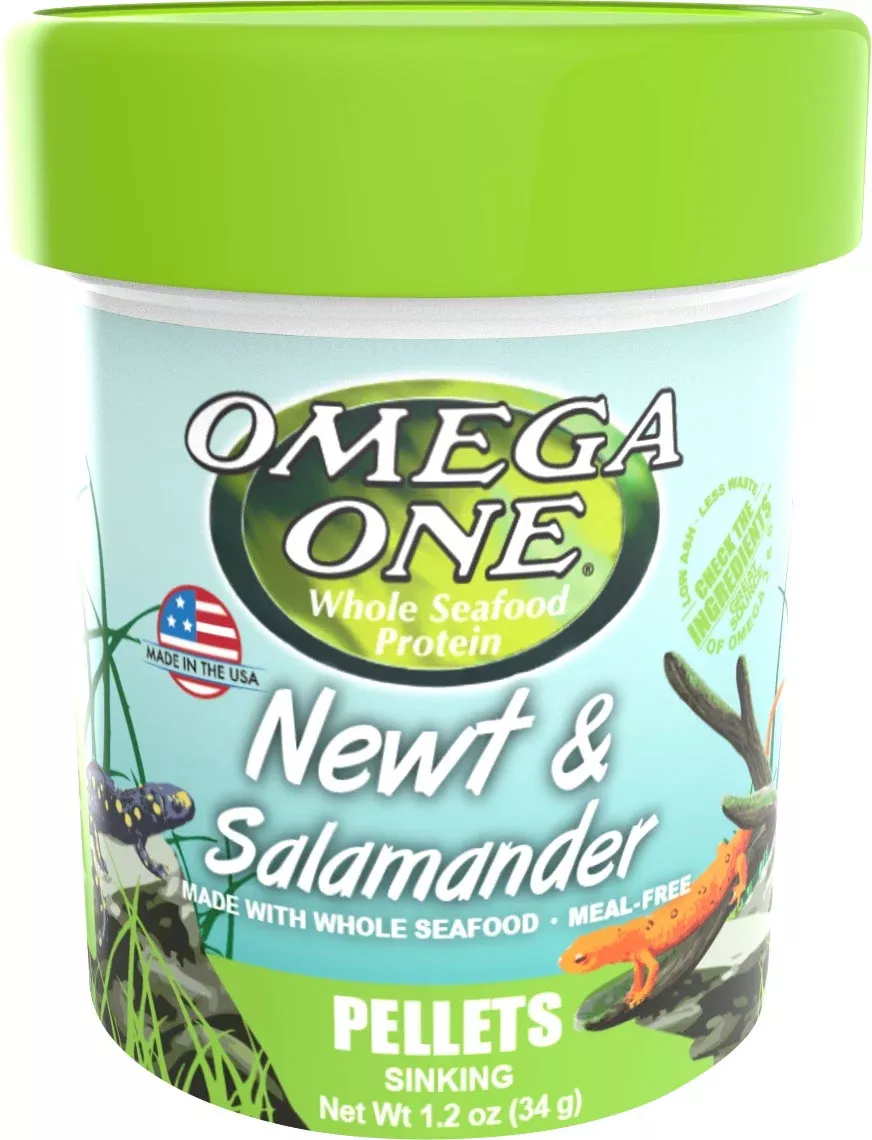 Omega One Newt And Salamander Pellet