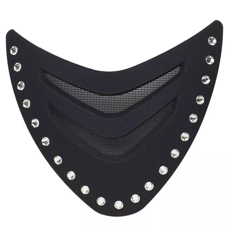 One K CCS Crystal Front Shield One Size Black Matt