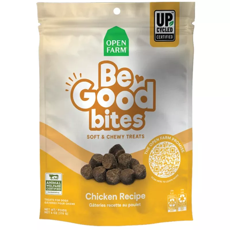 Open Farm Be Good Bites Chicken Recipe 6oz