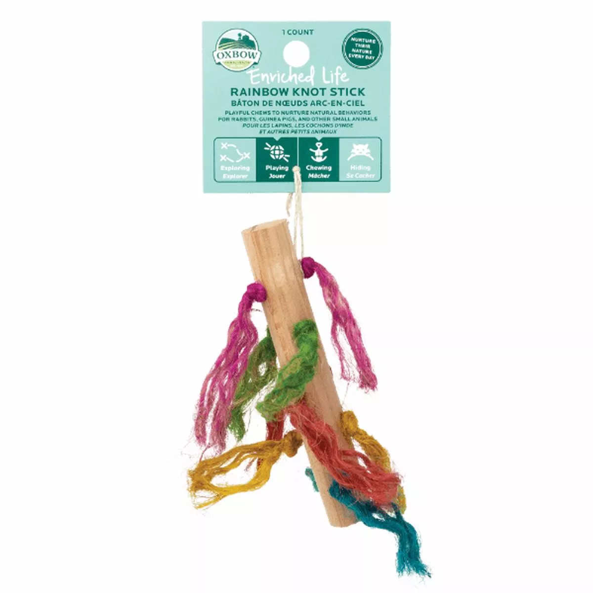 Oxbow Enriched Life – Rainbow Knot Stick
