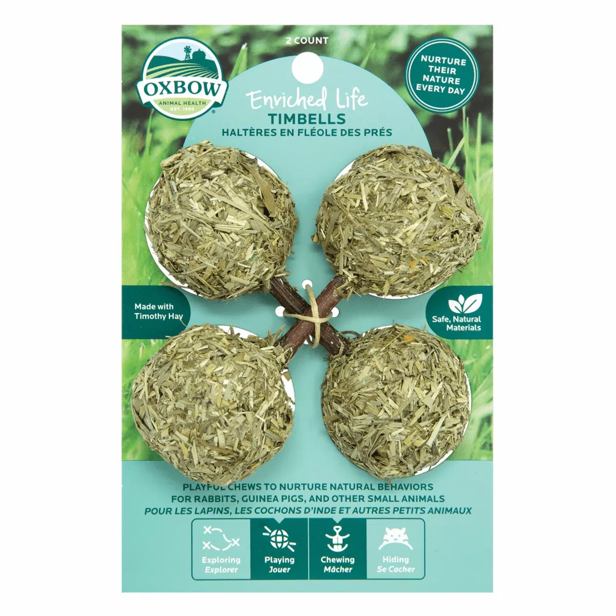 Oxbow Timbells Small Animal Toy