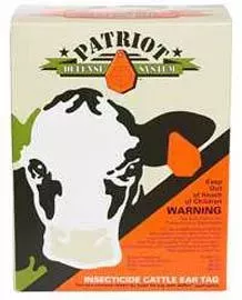Patriot, Insecticide Fly Tag, 20/Box