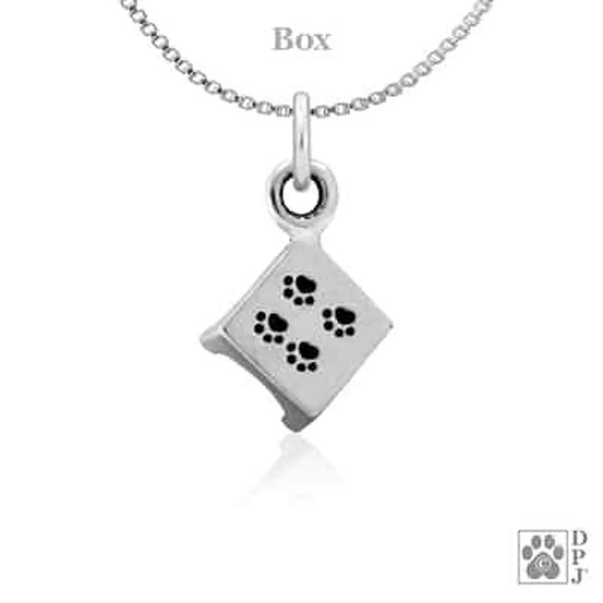 Pause Table with Paw Prints, Pendant