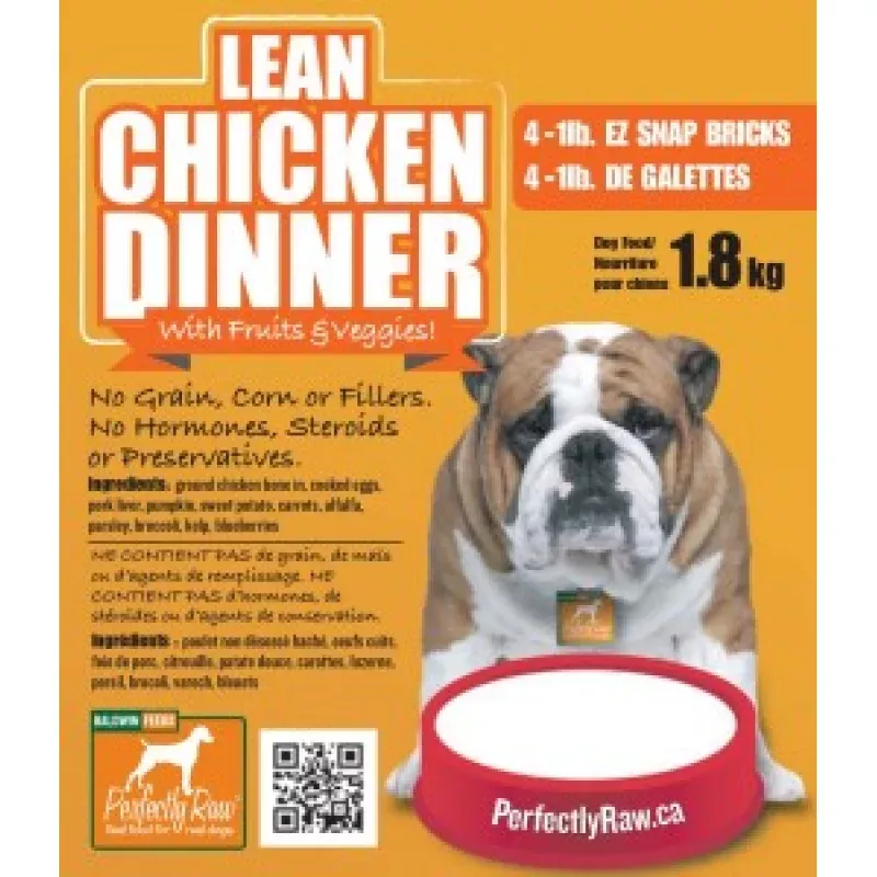 Perfectly Raw Chicken Dinner 16x2lbs