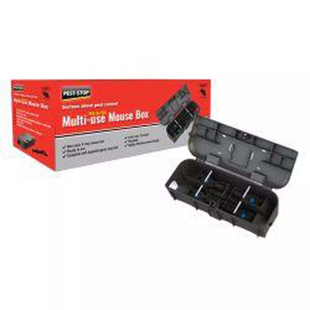 Pest Stop Pre-baited Multi-use Mouse Box