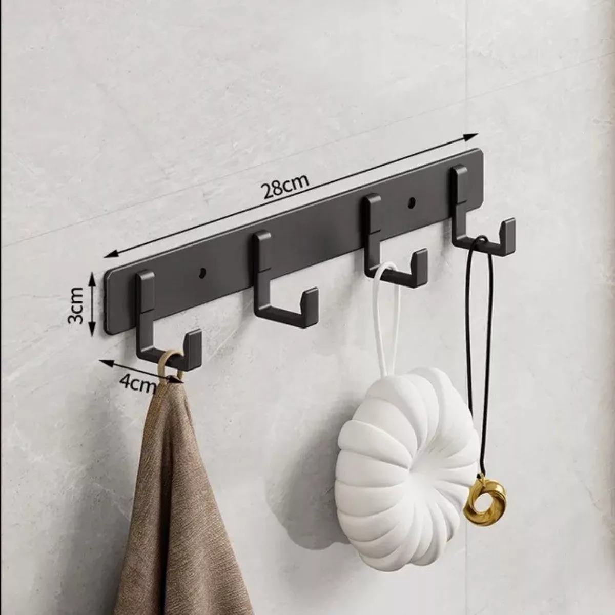 Pet accessory Hanger - 4 Hook