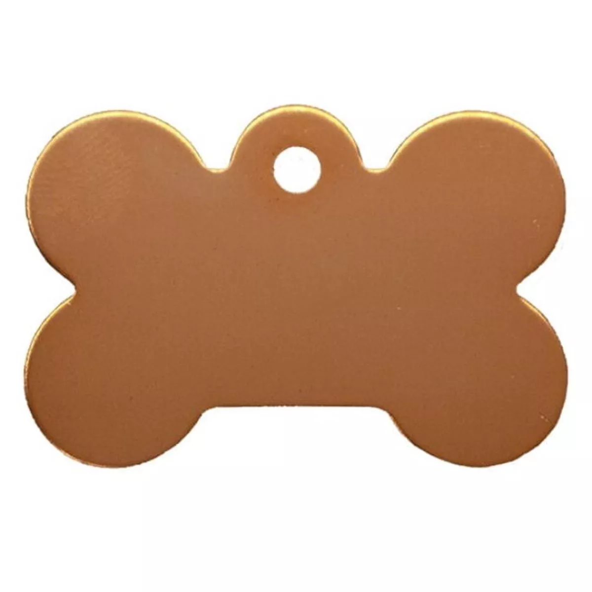 Pet Tag Bone Small Rose Gold
