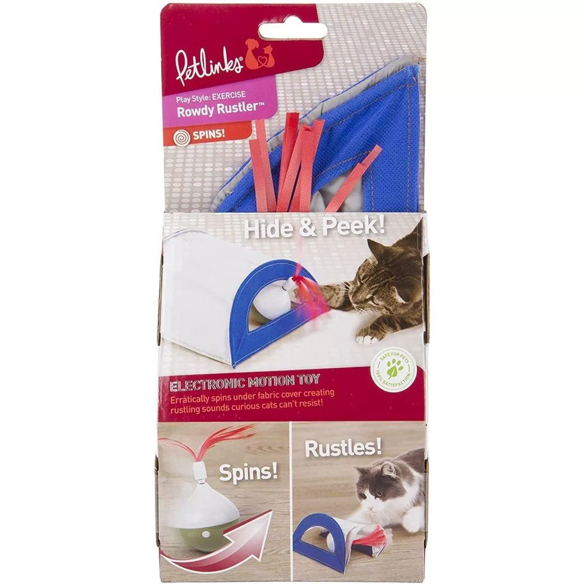 Petlinks Rowdy Rustler Electronic Motion Cat Toy
