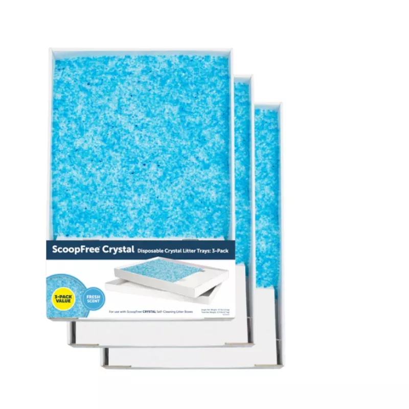 PETSAFE SCOOP FREE REPLACEMENT LITTER TRAY 3PK