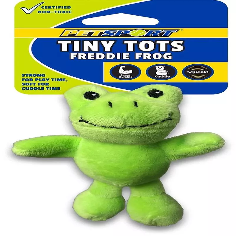Petsport Tiny Tots Freddie Frog 4″
