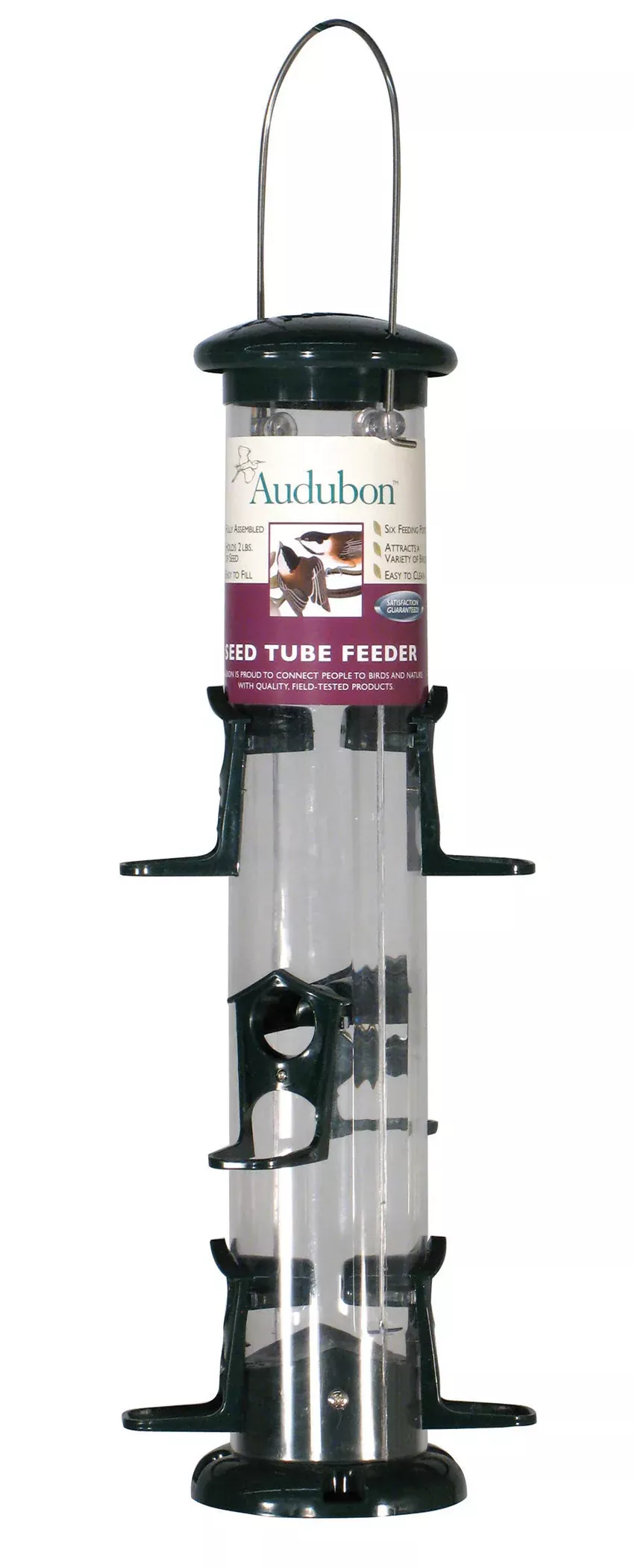Plastic 6-Port Seed Tube Feeder