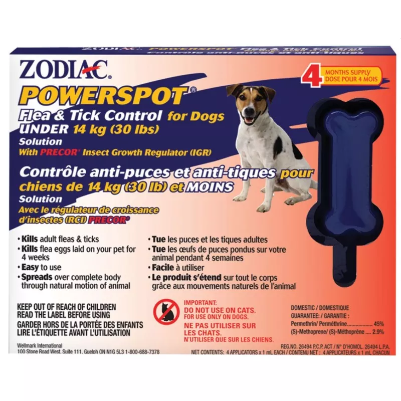 Powerspot Flea & Tick Control for Small Dogs