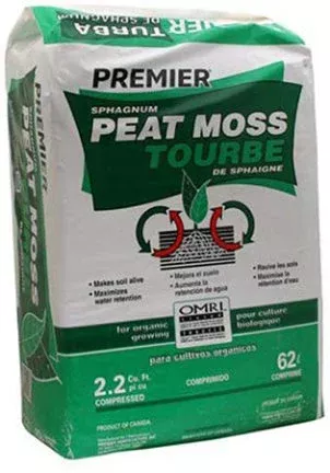 PREMIER PEAT MOSSSPHAGNUM 2.2 CU FT