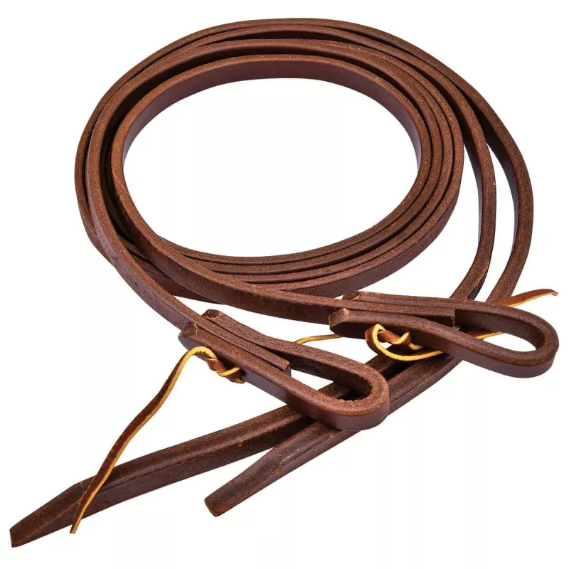 Premium Harness Leather Reins Brown