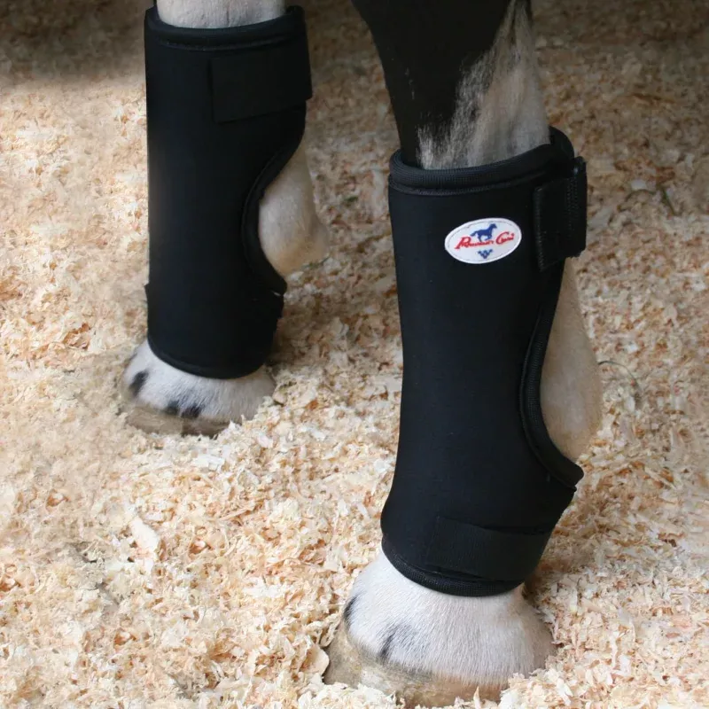 Professional's Choice Bed Sore Boots for Horses, Pair Black