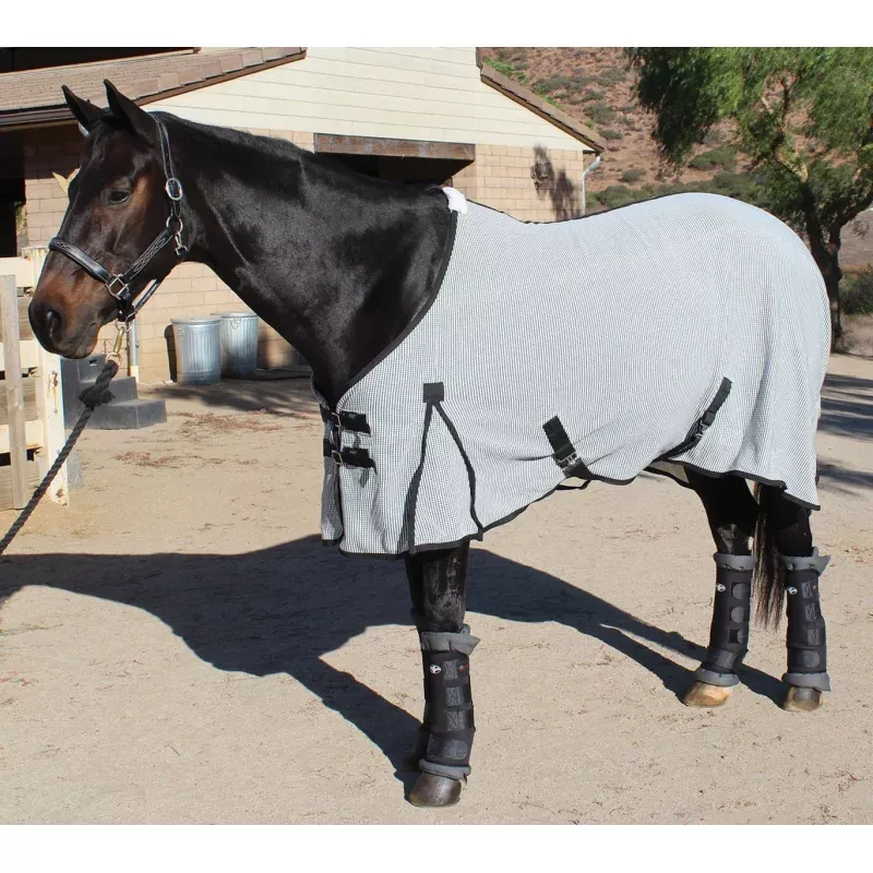 Professional's Choice Theramic Therapy Horse Sheet Grey/Black