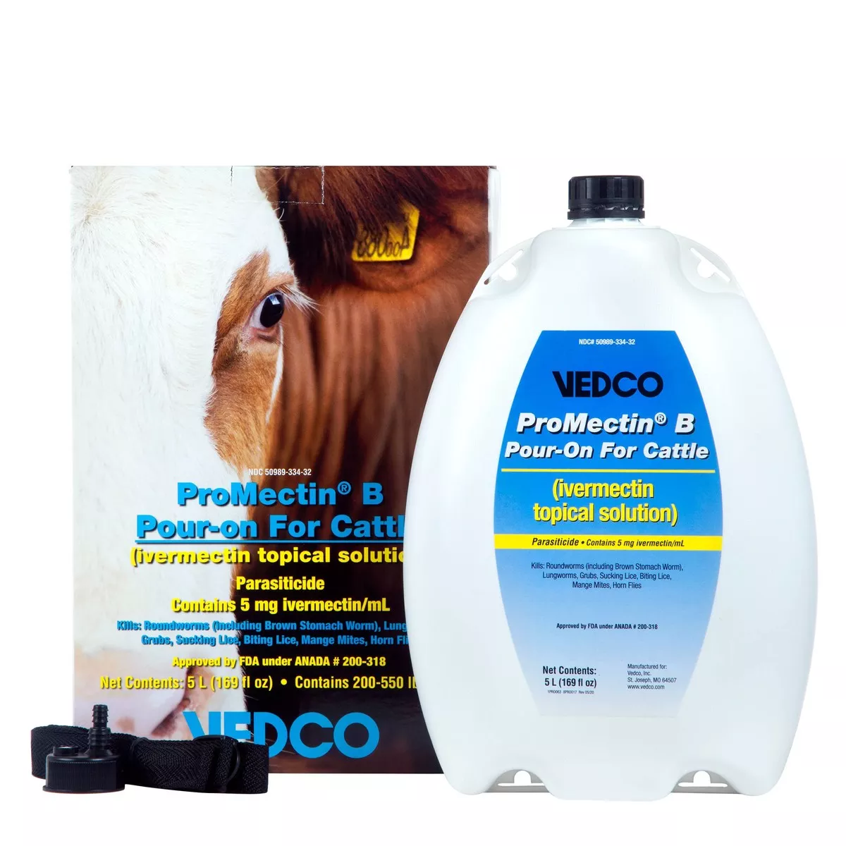 ProMectin B Pour-On Parasiticide for Cattle