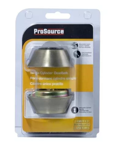 ProSource #7001118 Double Cylinder Deadbolt