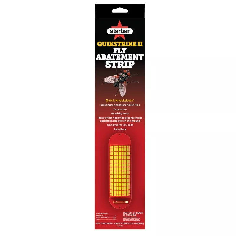 QuikStrike Fly Abatement Strip, Twin Pack