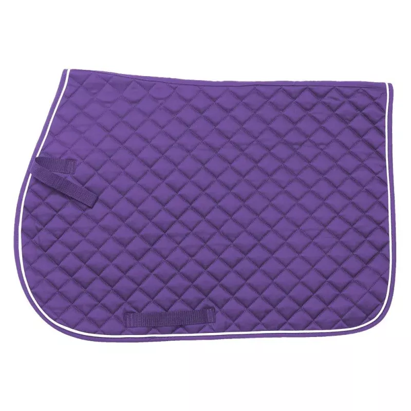 Quilted Event Saddle Pad Purple