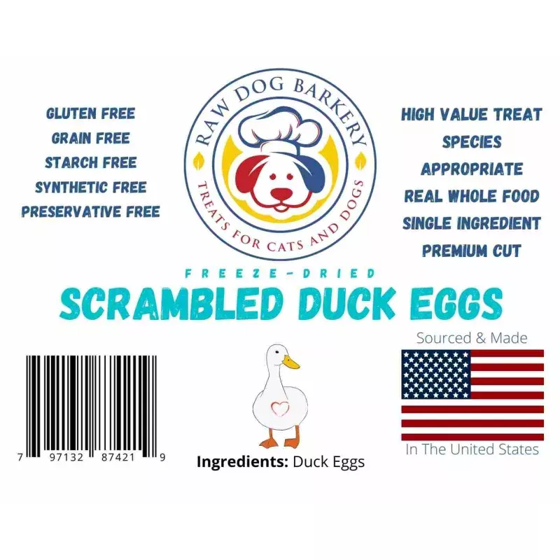 Raw Dog Barkery - Scrambled Ducks Eggs
