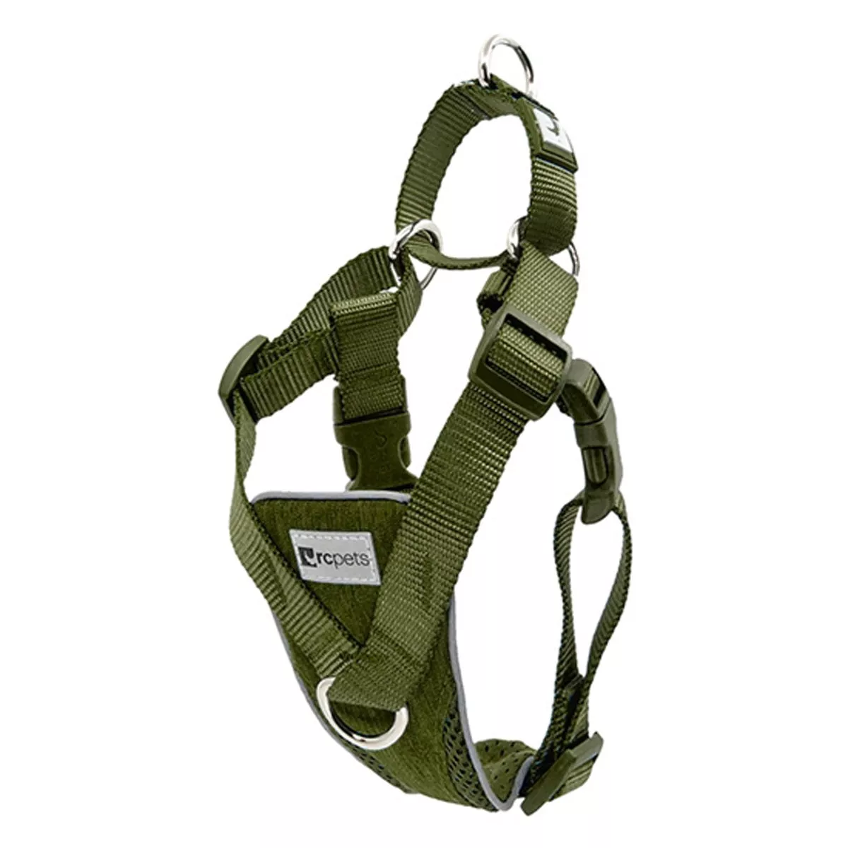 RC Pets Tempo No Pull Harness Heather Olive Large