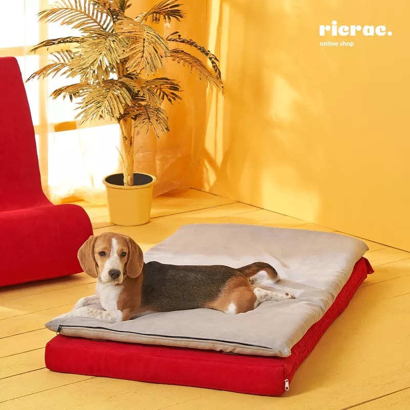 Rectangular Soft Foam Pet Couch- Rinko Peru