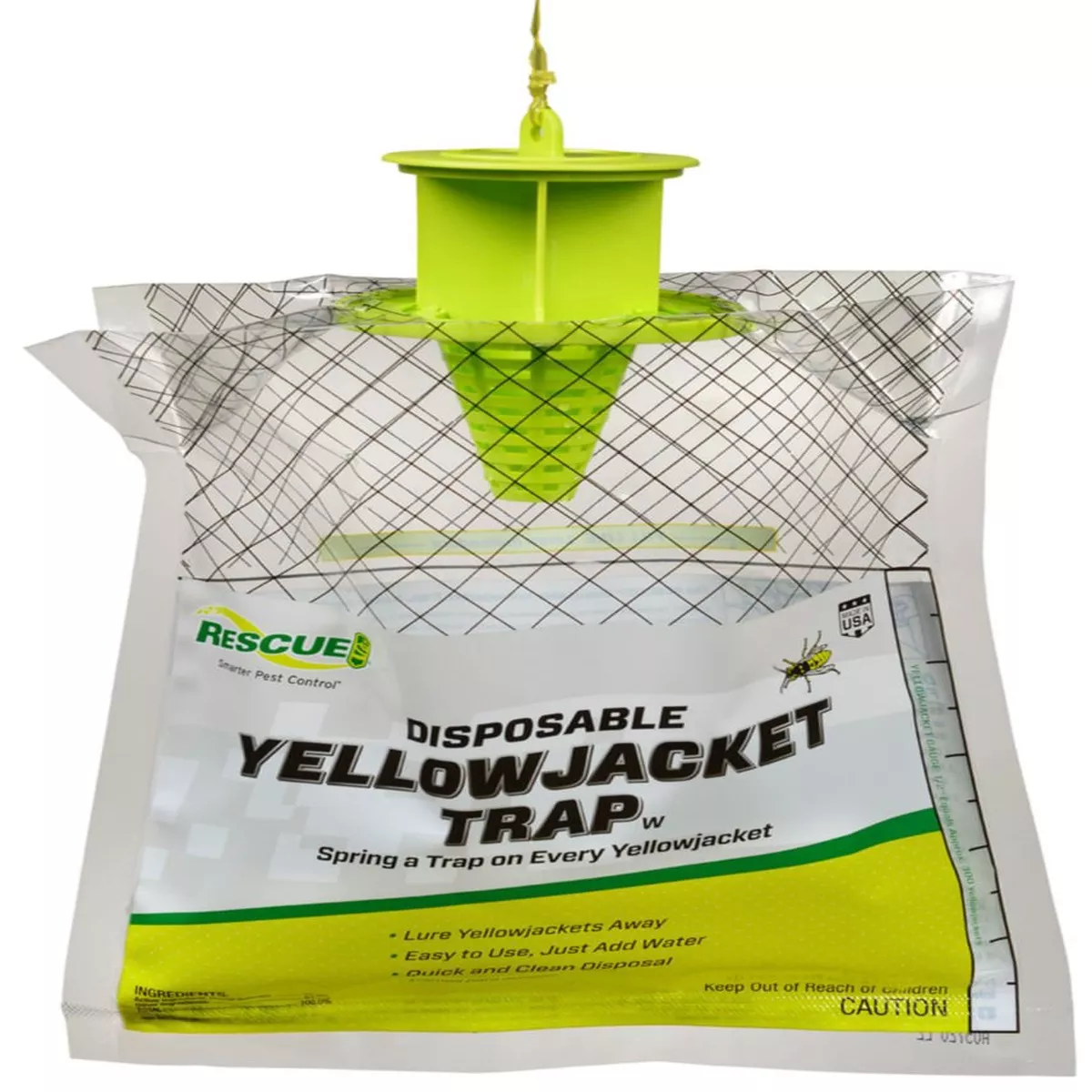 RESCUE! Disposable Yellowjacket Trap, West