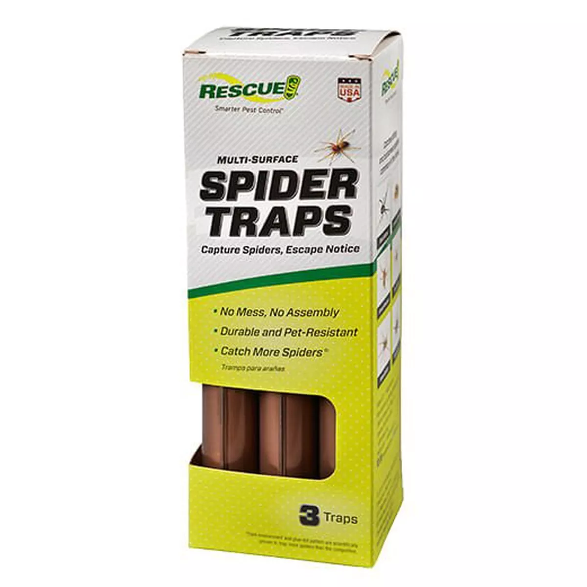 RESCUE! Spider Trap, 3 Pack