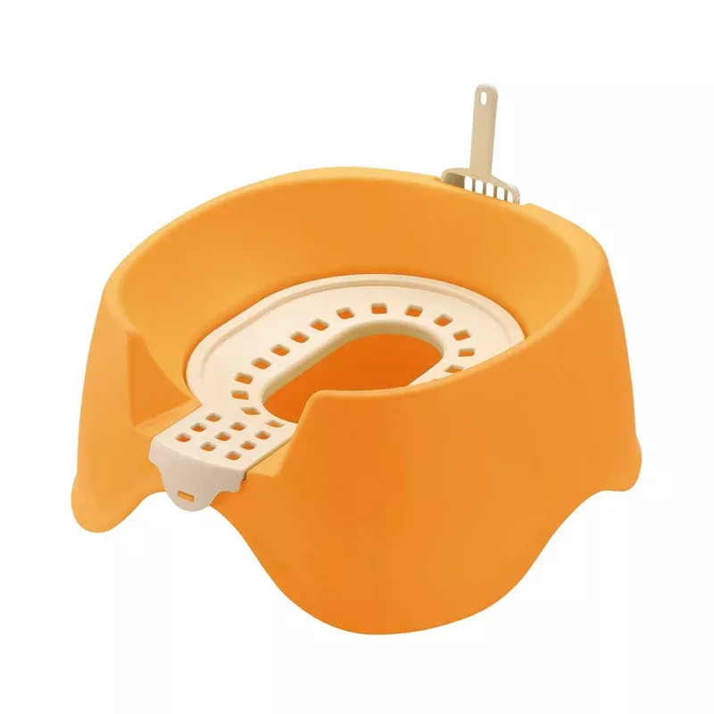 Richell Cat Potty (Orange)