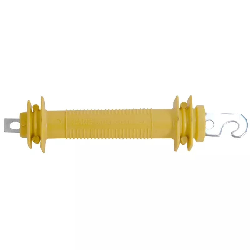 Rubber Gate Handle Yellow