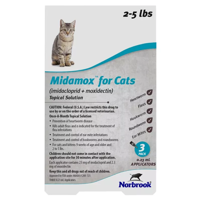 Rx Midamox for Cats