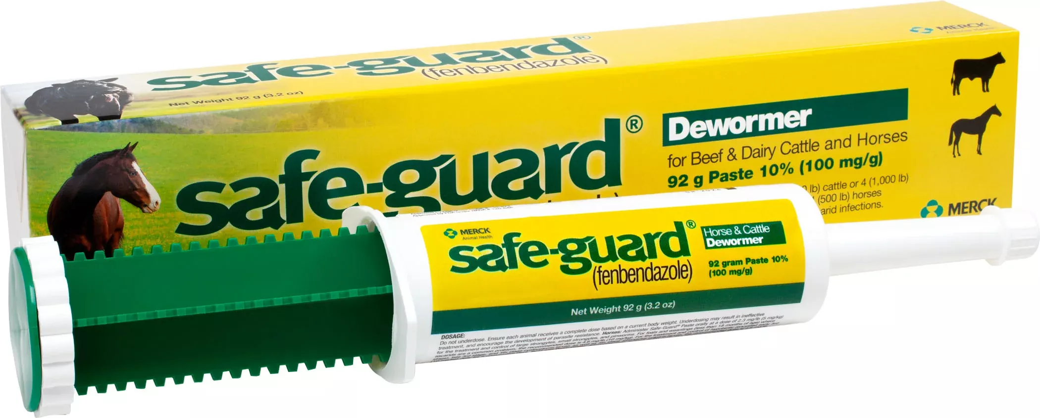 Safe-Guard Paste 10% Horse & Cattle Dewormer