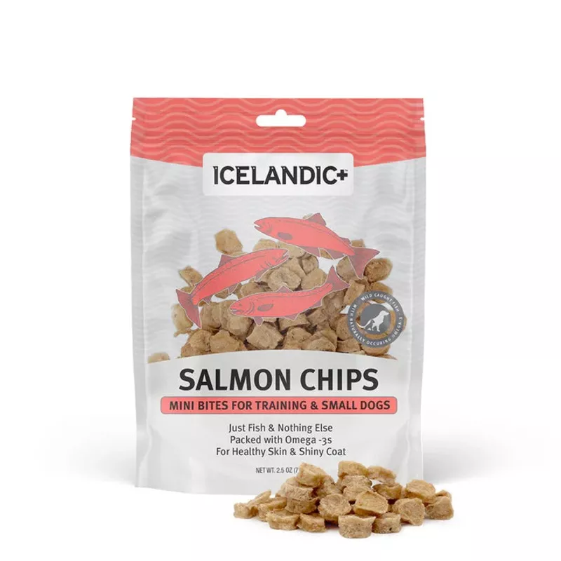 Salmon Mini Fish Chips Dog
